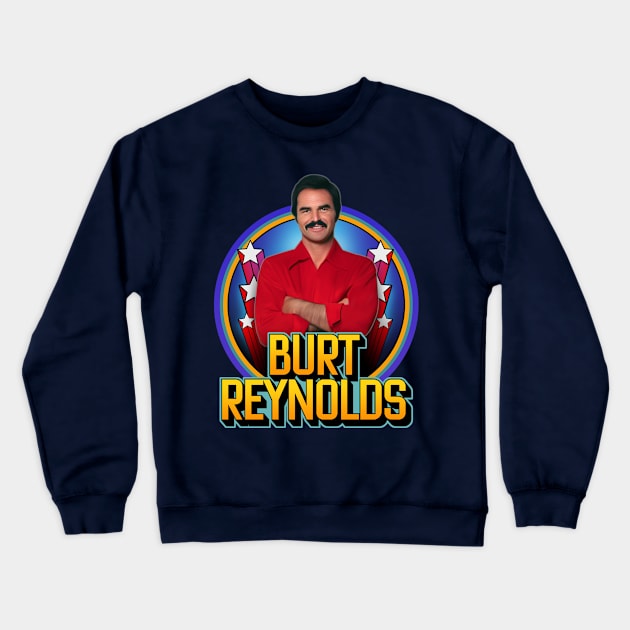 Burt Reynolds Crewneck Sweatshirt by Trazzo